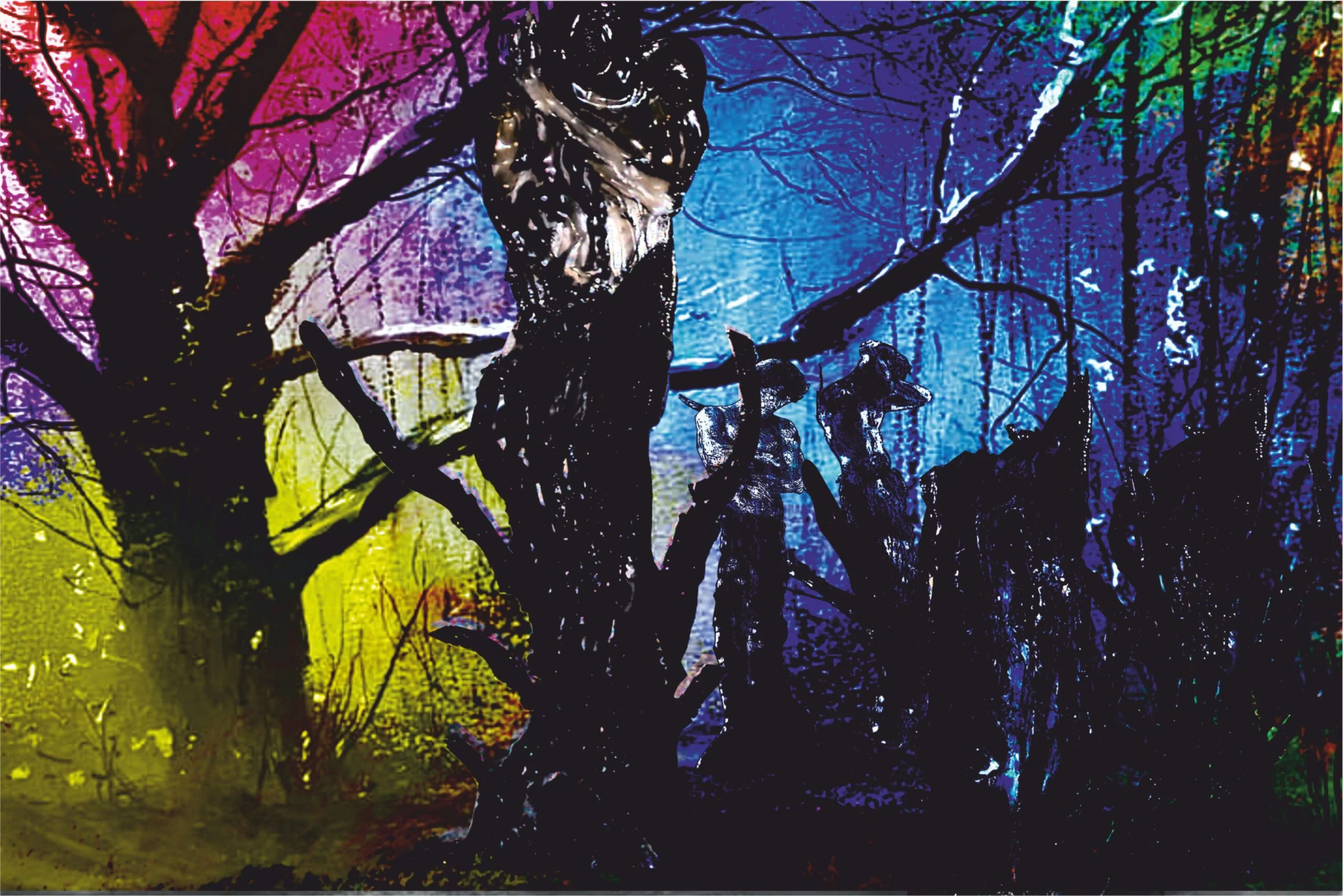 COLORES EN EL BOSQUE